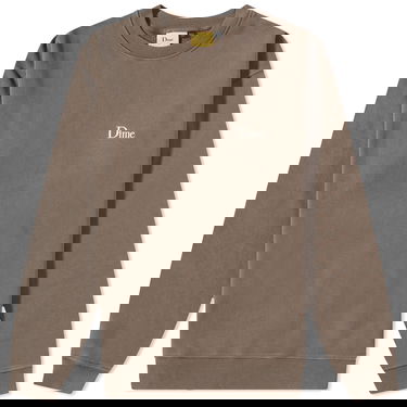 Džemper Dime Classic Small Logo Crewneck Smeđa | DIMESU2315DRI, 0