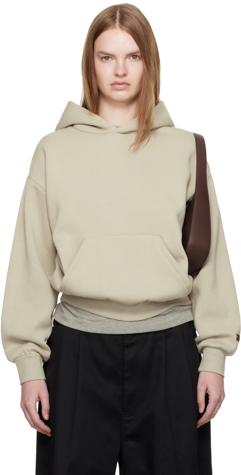 Dukserice Fear of God Fear of God ESSENTIALS Classic Fit Hoodie Bež | 192SP255546FW
