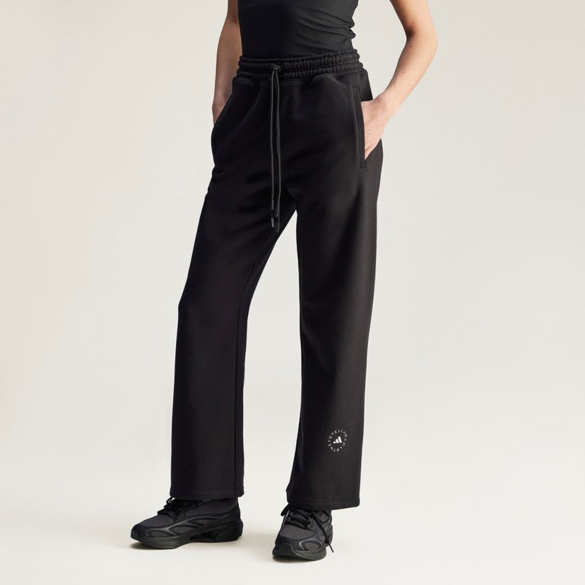 Trenirka adidas Performance adidas by Stella McCartney Straight Leg Sweatpants Crna | JJ0102