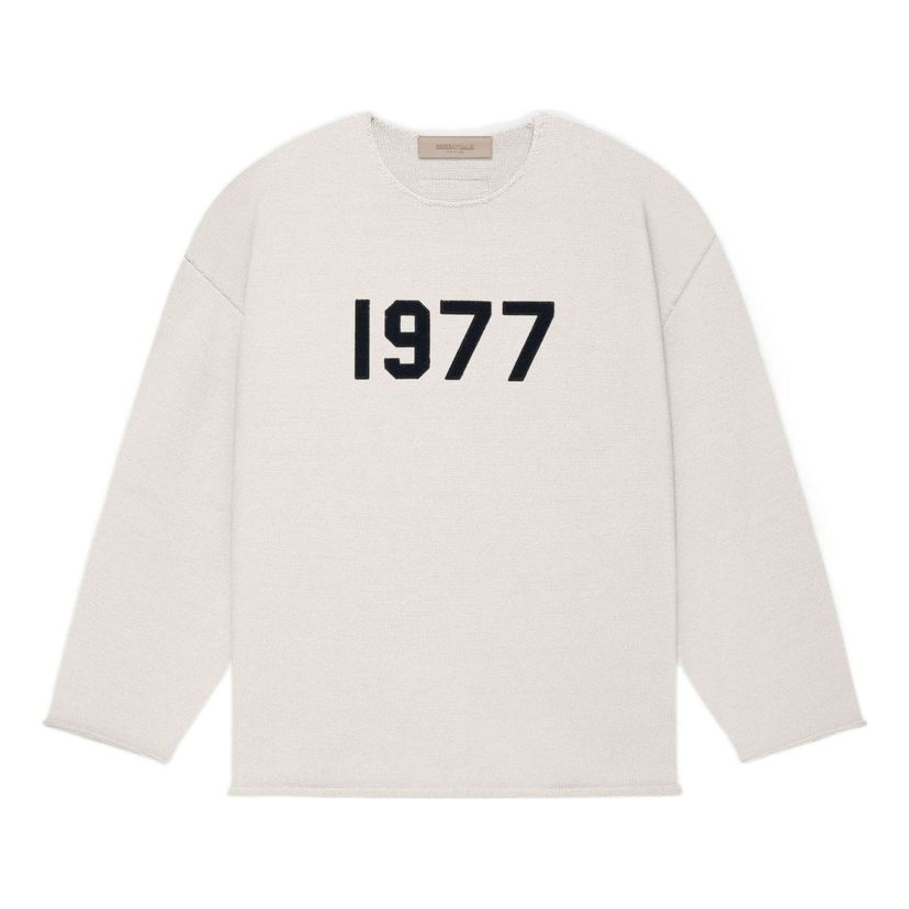 Džemper Fear of God Essentials 1977 Raw Edge Sweater Bež | FOG-SS22-121