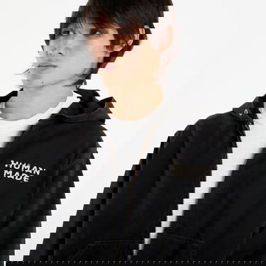 Jakna Human Made HUMAN MADE Hooded Jacket Crna | HM30JK033BK, 2