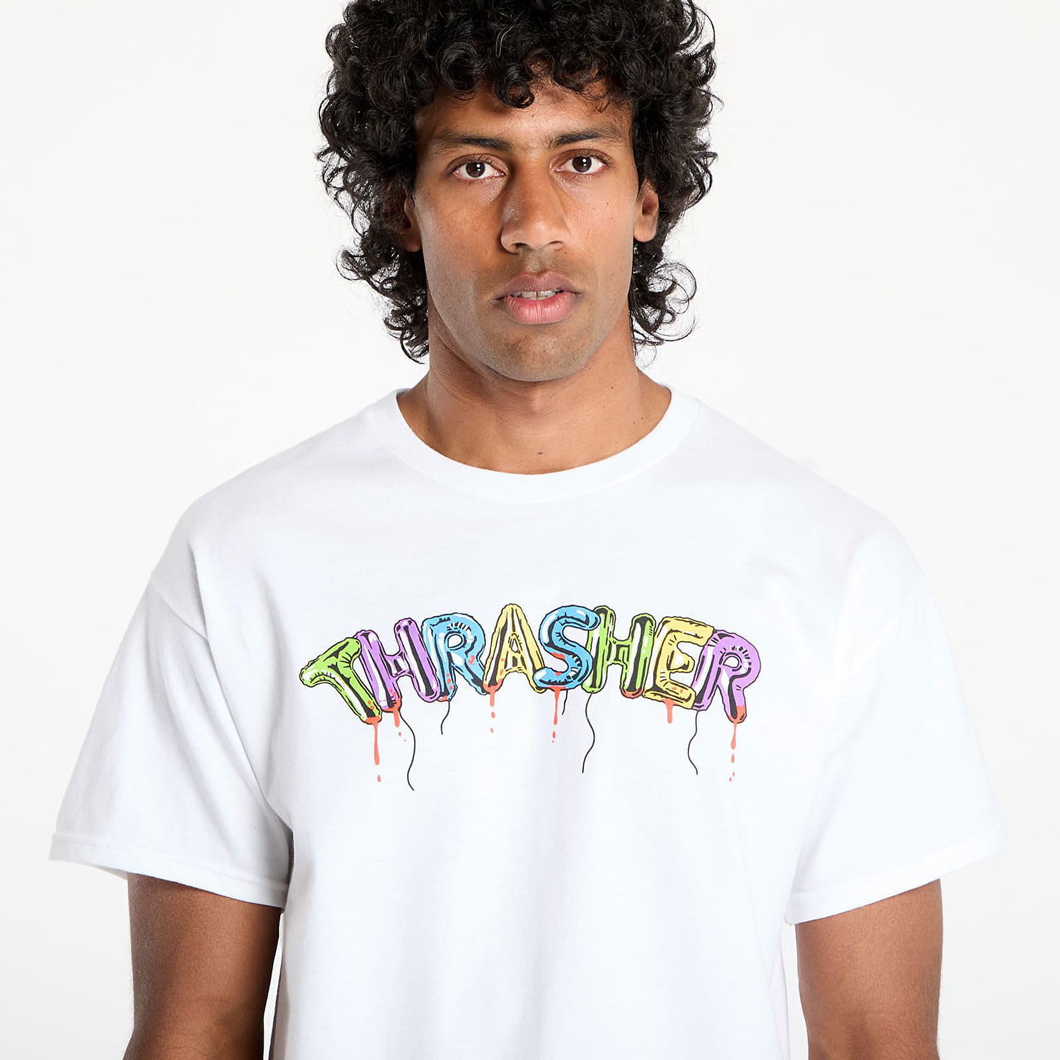 Majica kratkih rukava Thrasher Thrasher Balloons T-Shirt Bijela | 145696, 1