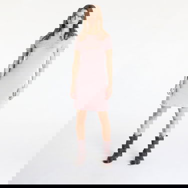 Haljina Emporio Armani EA7 Emporio Armani Train Evolution Short Sleeve Dress Ružičasta | 7W000478AF12500U4079, 0