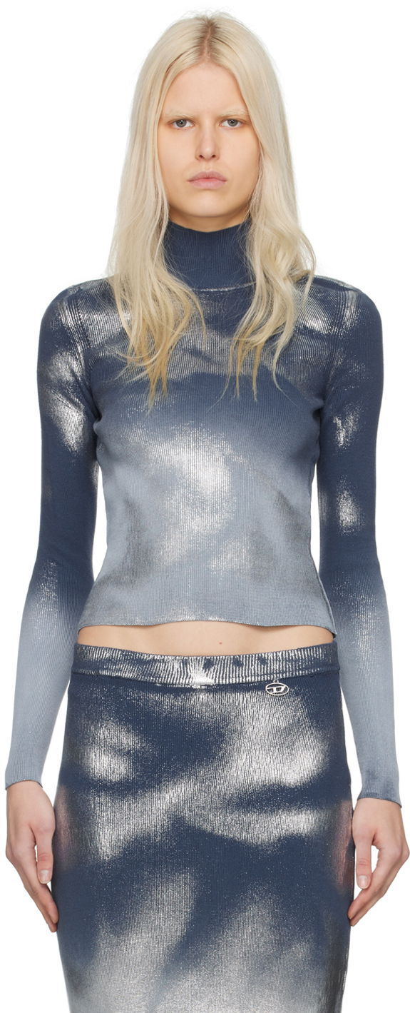 Džemper Diesel M-Ileen Turtleneck Siva | A12417 0BNAE