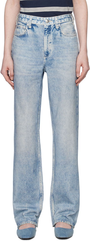 Jeans rag & bone Rag & Bone Women's Miramar Terry Shea Lounge Pants Plava | WCW24H70028202, 0