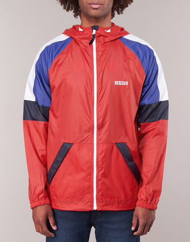 Vjetrovka Levi's COLORBLOCK WINDRUNNER Crvena | 79577-0000, 3