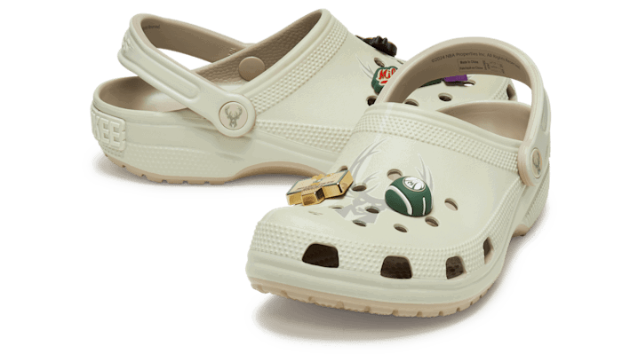 Tenisice i cipele Crocs NBA Bucks Elevated Classic Clogs Bež | 210252-90H, 1