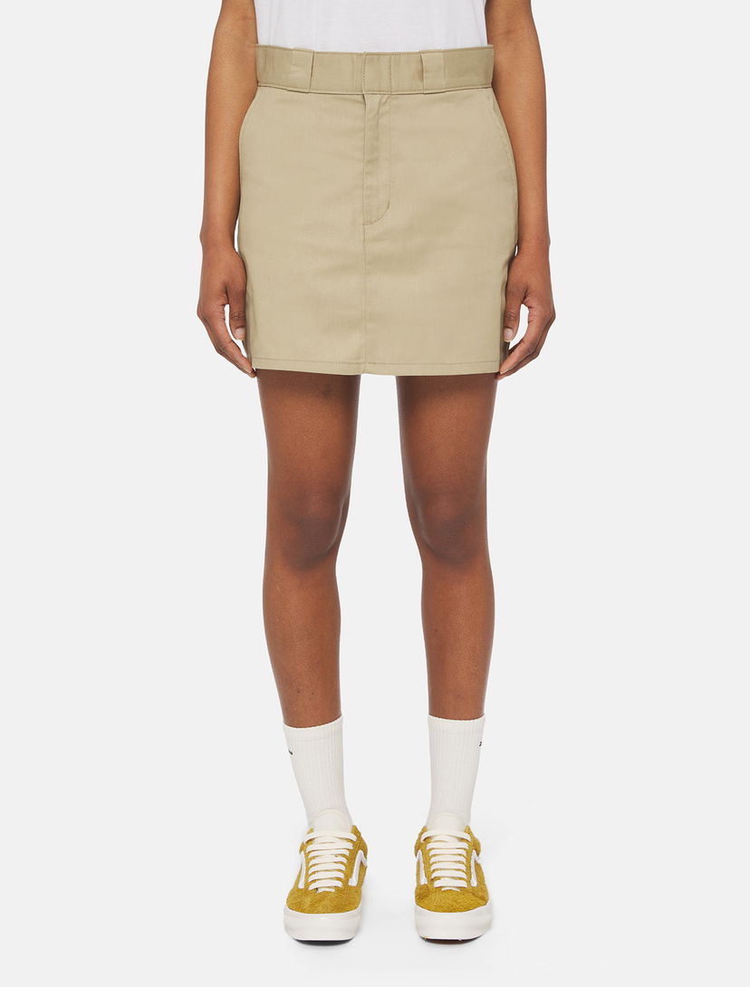 Mini Work Skirt "Khaki"