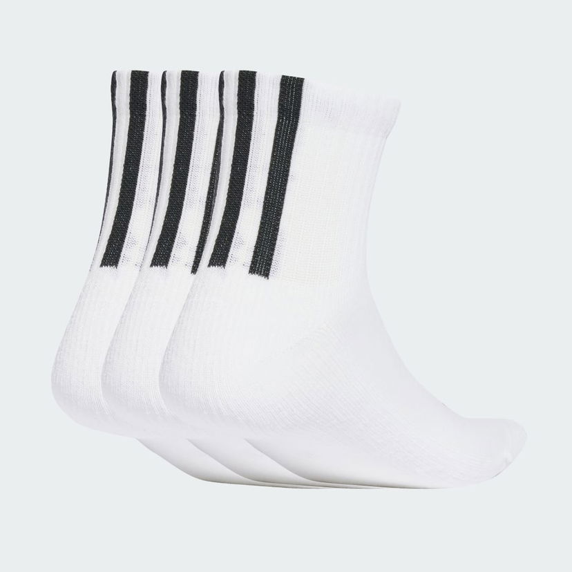 Čarape adidas Performance Quarter 3 Back Stripes Socks - 3 Pairs Bijela | JV7423
