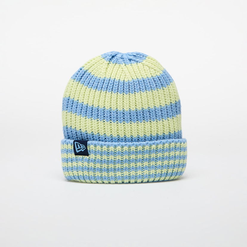 Kapica New Era Knit Medium Stripe Beanie Pastel Blue Universal Tirkiz | 60565458