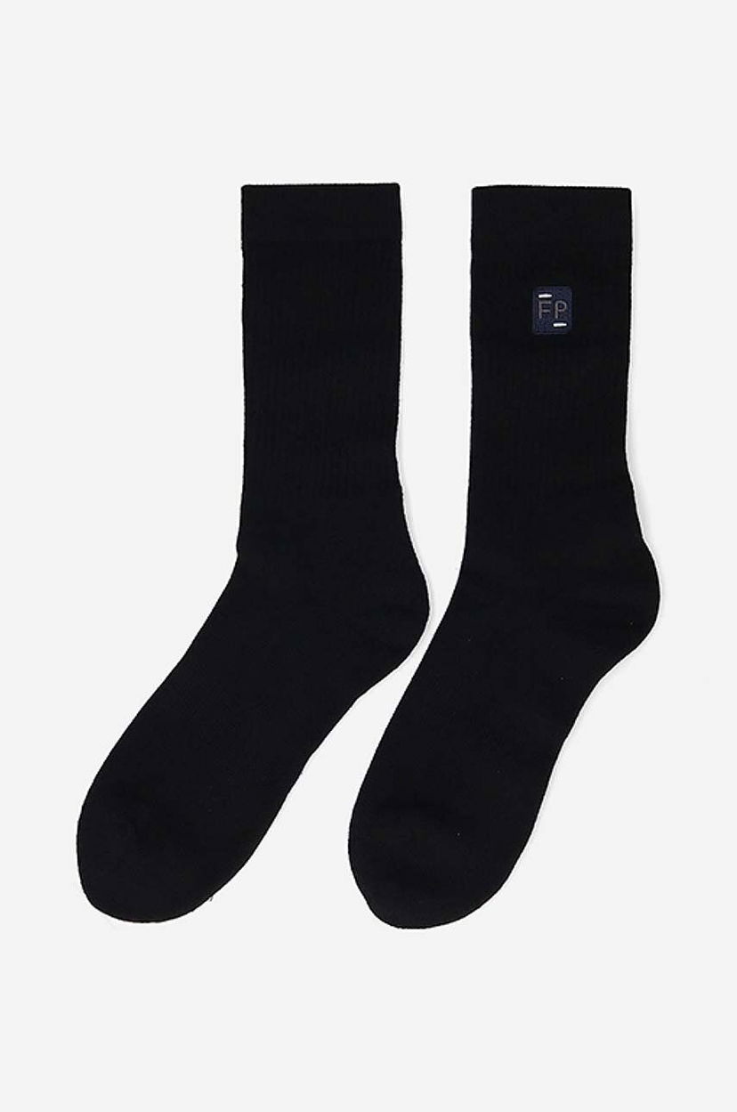 Čarape Filling Pieces Filling Pieces Patch Socks Crna | 68513711861