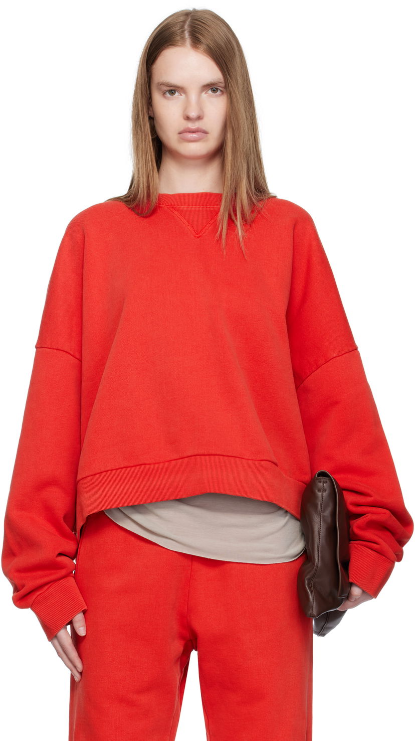 Dukserice Entire Studios Entire Studios Box Crew Sweatshirt Crvena | ES2126CH