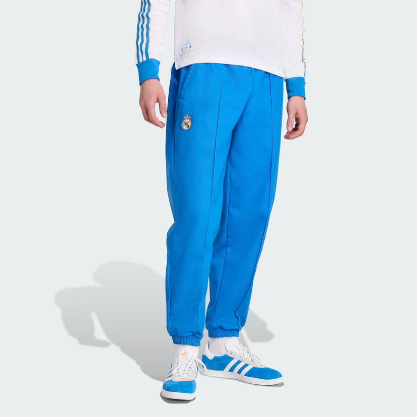 Trenirka adidas Performance Real Madrid Terrace Icons Drill Pants Plava | JN3061