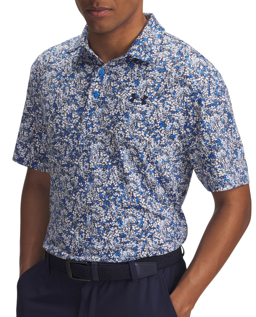 Polo majica Under Armour Printed Polo Shirt Playoff 3.0 Višebojno | 1378677-402, 0