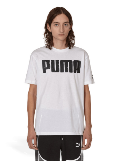 Majica kratkih rukava Puma Joshua Vides x T-Shirt Bijela | 535432-02
