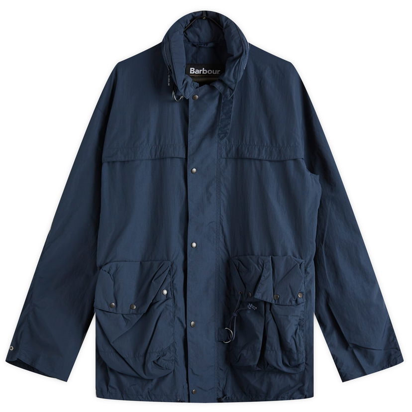 Vjetrovka Barbour Heritage+ Modified Durham Showerproof Jacket, Size Large Tamnoplava | MSP0133NY71