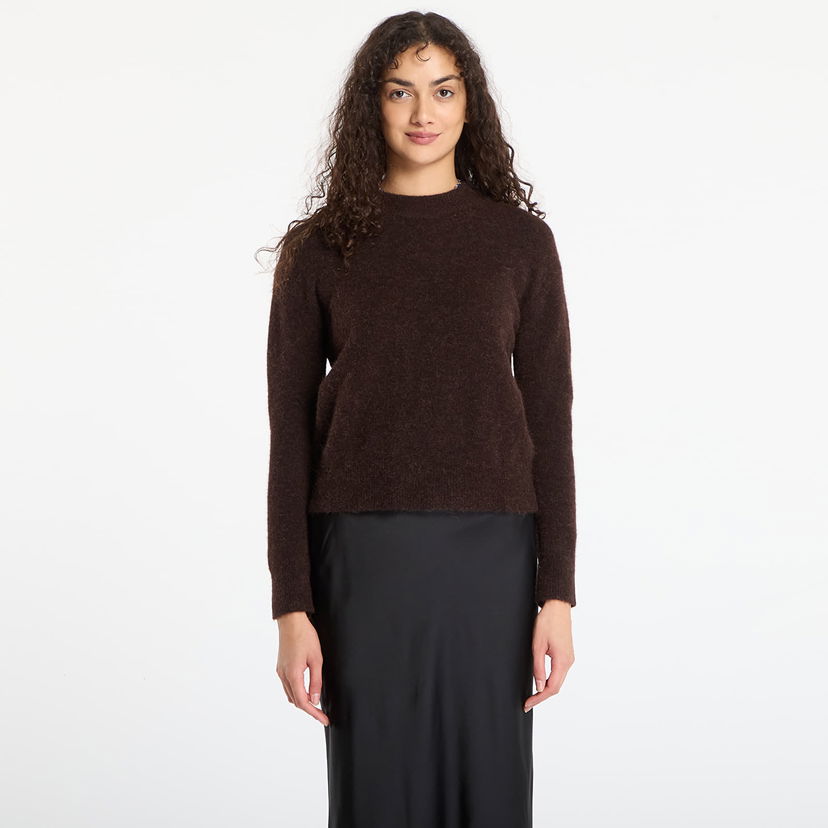 Džemper Samsoe Samsoe Sweater Anour O-N Smeđa | F18422025_191111TCX