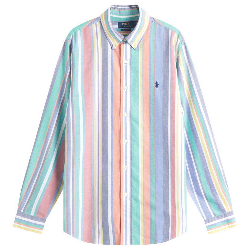 Košulja Polo by Ralph Lauren Ralph Lauren Men's Striped Button-Down Oxford Shirt Višebojno | 710968964001