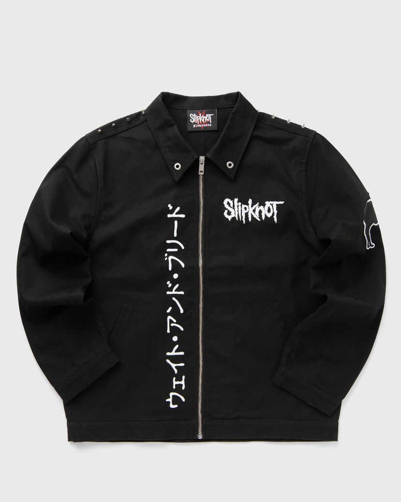 Jakna Pleasures Slipknot Equal Work Jacket Crna | P25SK002-BLACK