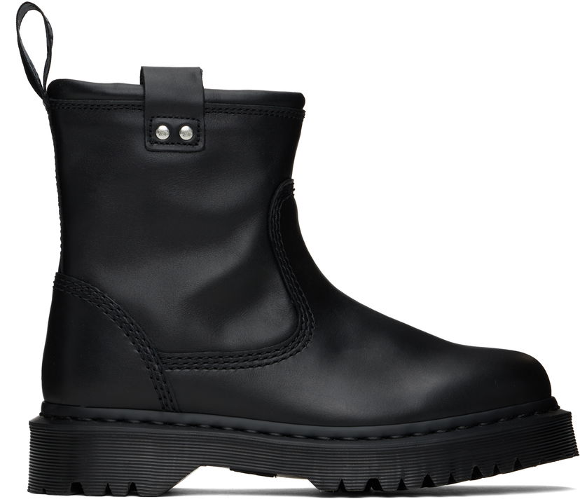 Odjeća Dr. Martens Anistone Lo Leather Boots Crna | 32220001