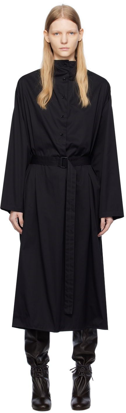 Košulja LEMAIRE LEMAIRE Housse Midi Dress Crna | DR1040 LF824