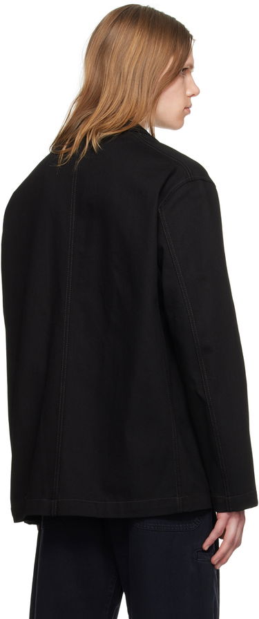 Kaputi LEMAIRE Double-Breasted Blazer Crna | JA1038 LD1004, 2
