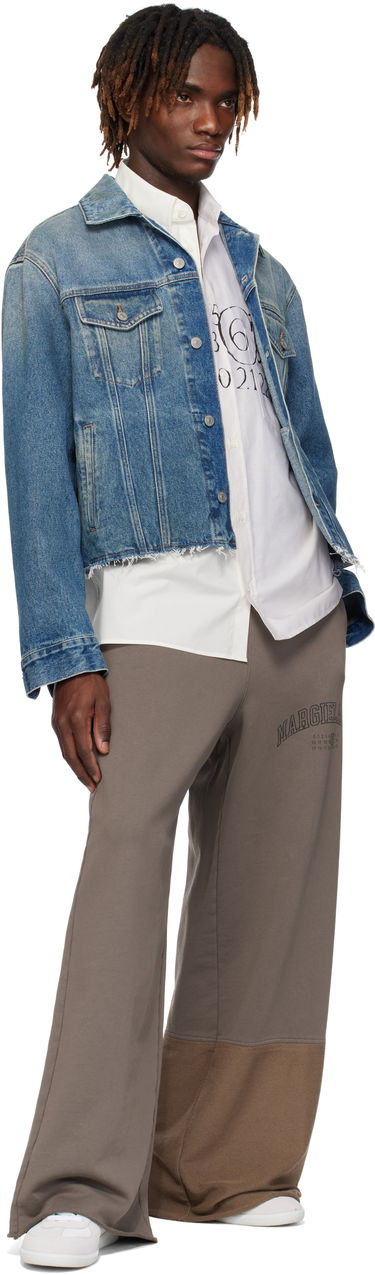 Trenirka Maison Margiela MM6 Maison Margiela Washed Sweatpants Siva | SH0KA0041 MTJ016, 3