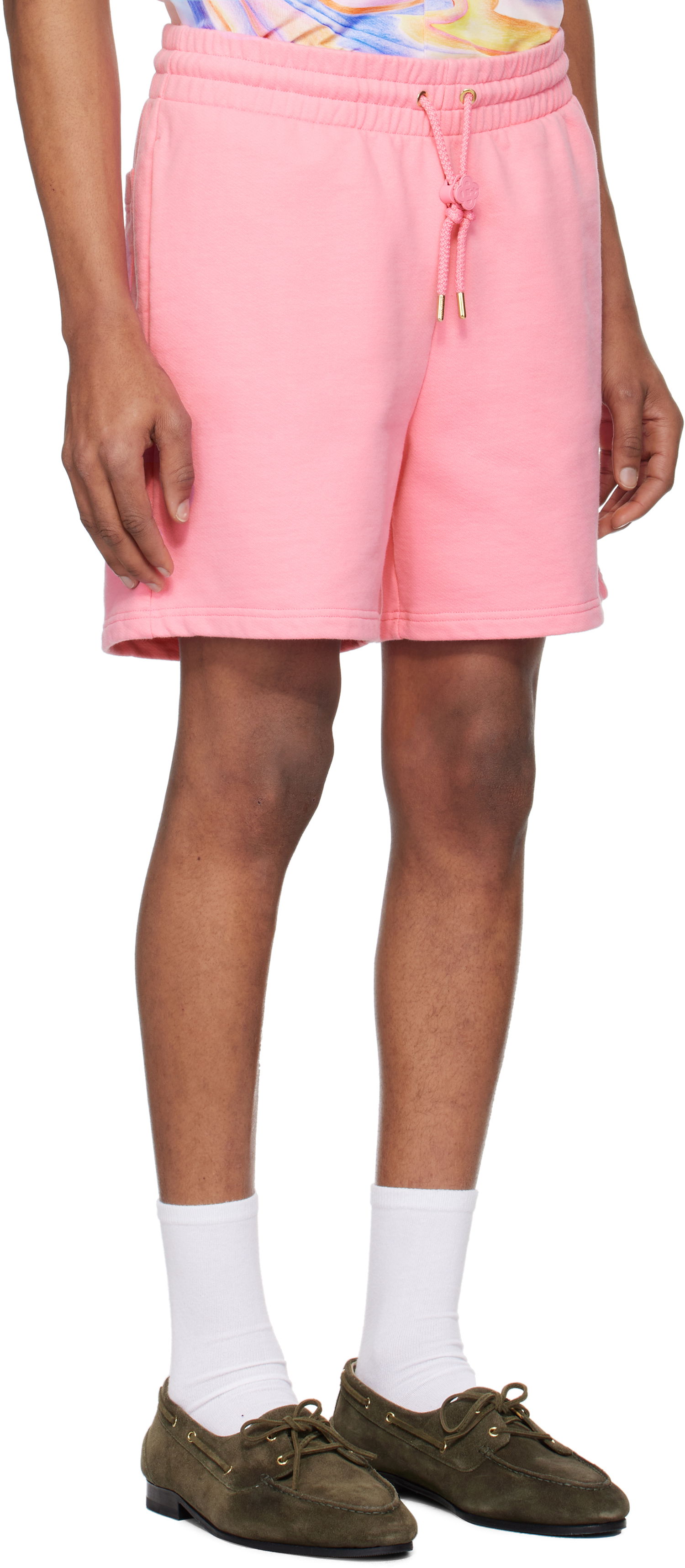 Kratke hlače Casablanca Casablanca Casa Way Skate Sweatshorts Ružičasta | MS25-JTR-003-01, 1
