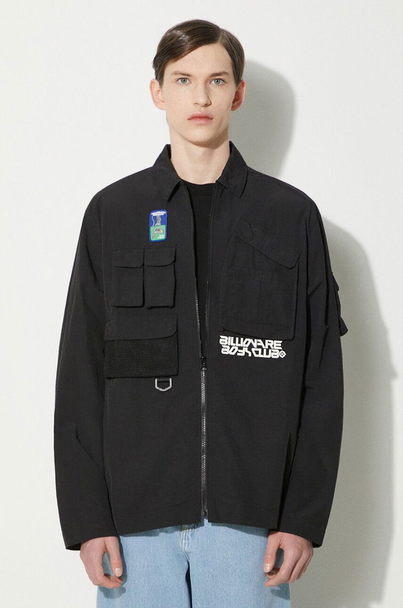 Košulja BILLIONAIRE BOYS CLUB Billionaire Boys Club Multi Pocket Overshirt Crna | B24239