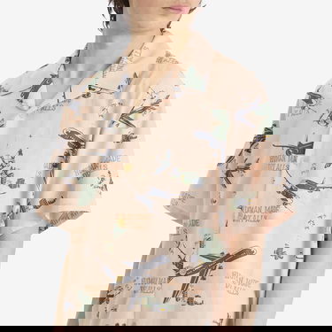 Košulja Human Made Human Made Aeroplane Vacation Shirt, Size Large Ružičasta | HM29SH025-PNK, 5