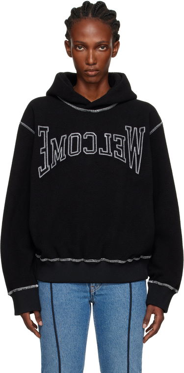 Dukserice Maison Margiela MM6 Maison Margiela 'Welcome' Fleece Hoodie Crna | S52GU0243 M20126, 0