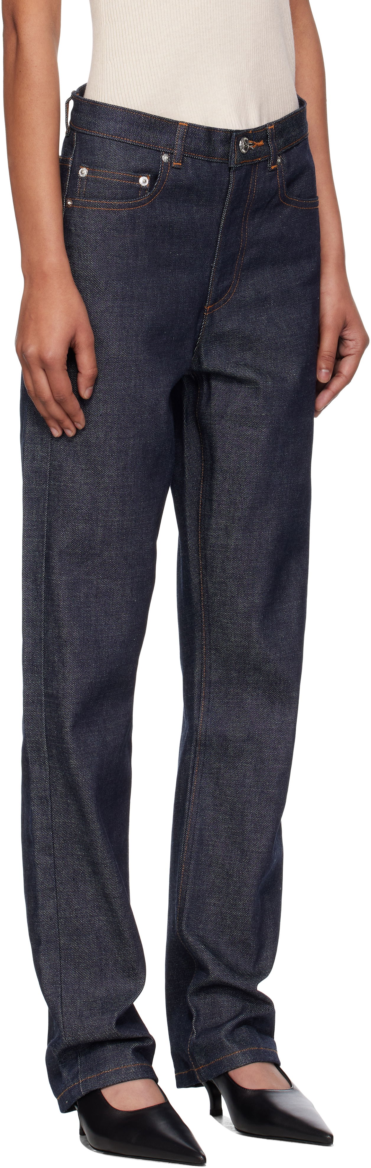 Jeans A.P.C. A.P.C. Standard Jeans Plava | CODBS-F09081, 1