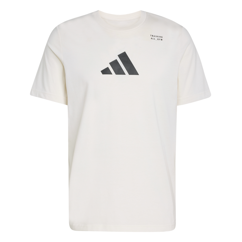 Majica kratkih rukava adidas Originals Training All Gym Graphic Tee Bijela | JM8976