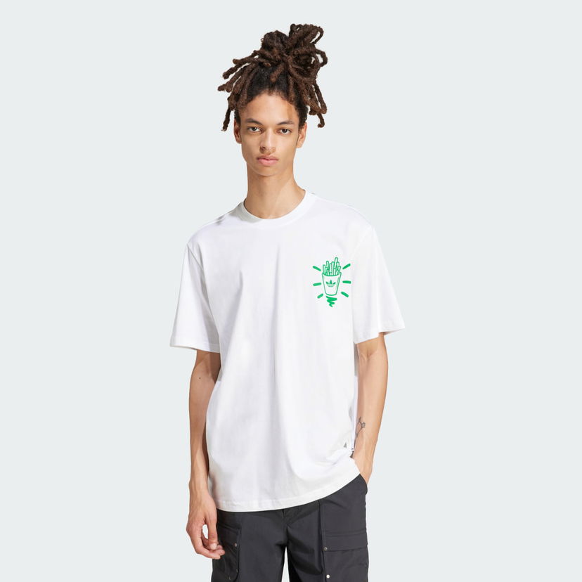 Majica kratkih rukava adidas Originals adidas Originals Graphic T-Shirt Bijela | JD0677
