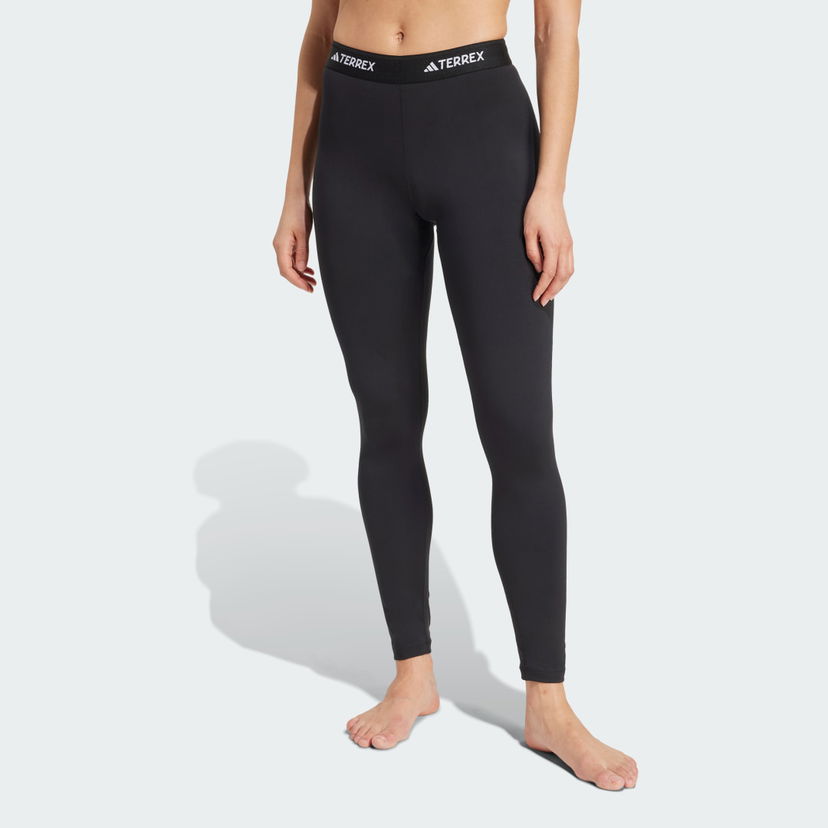 Tajice adidas Performance TERREX Base Layer Tights Crna | JC8196