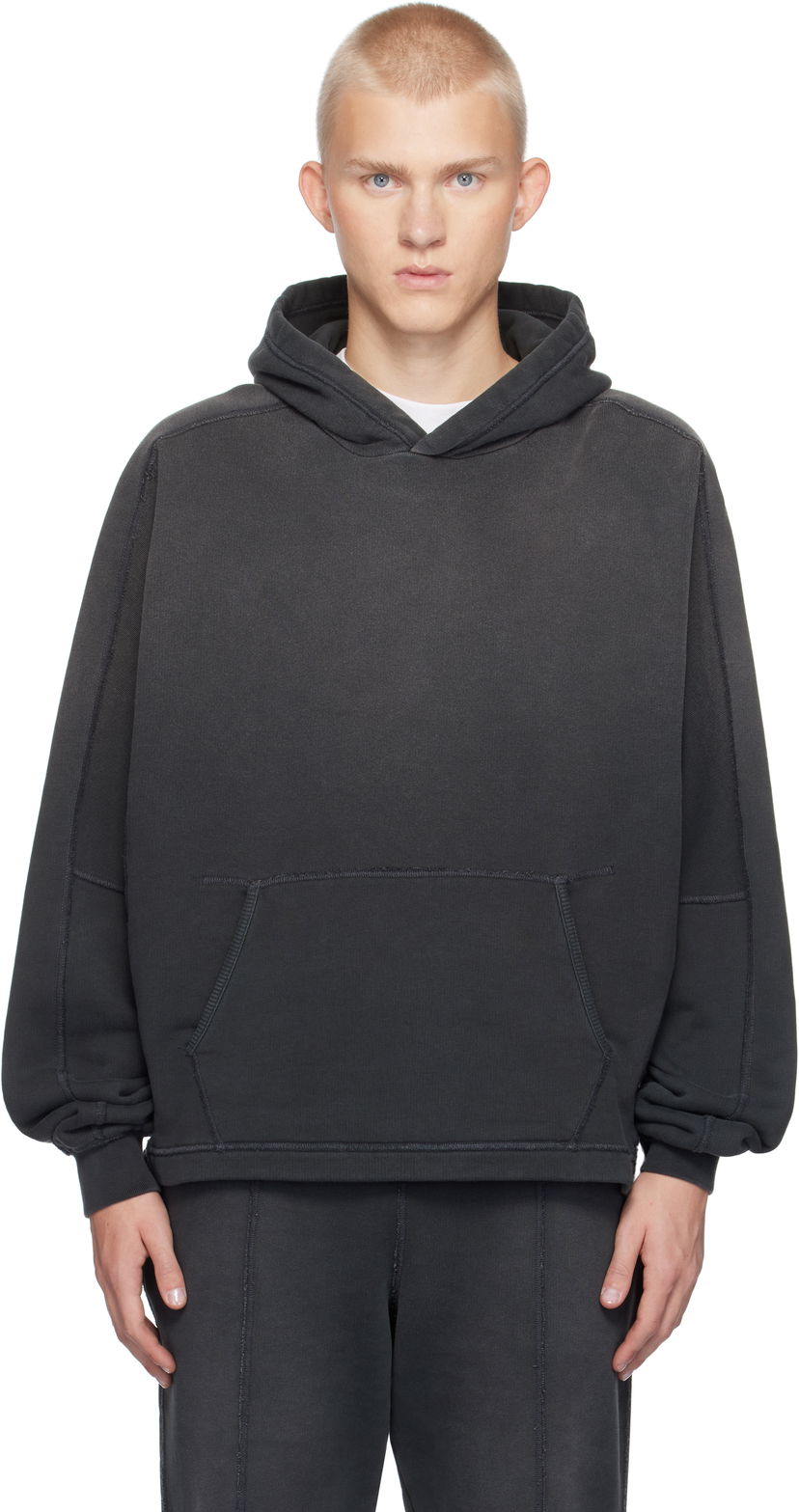 Dukserice Represent Clo Stepped Hem Hoodie Crna | MLM4200
