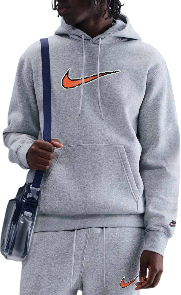 Dukserice Nike Sportswear Club Fleece Hoodie Siva | hv0854-063