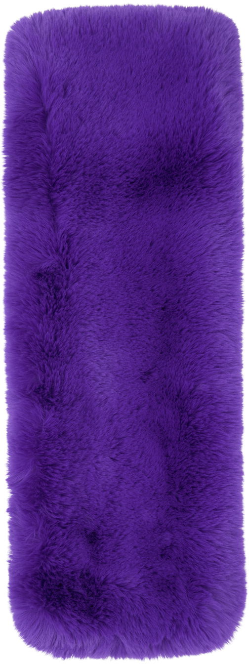 Šal Acne Studios Acne Studios Furry Scarf Ljubičasta | CA0349-