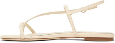 Dodaci Aeyde Aeyde Ella Leather Toe-Post Sandals Bež | A11-FS-BERS8MFL-0121-100-007, 2