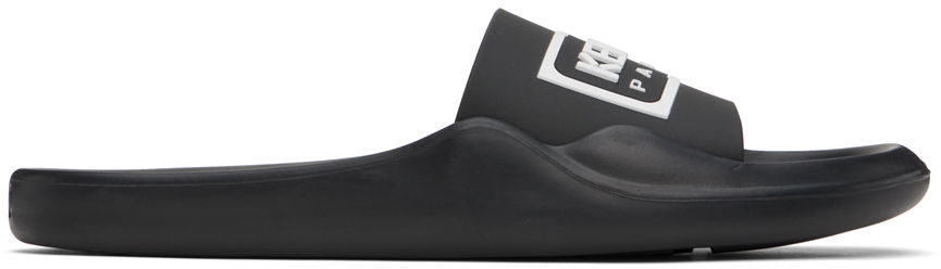 Tenisice i cipele KENZO Paris Boke Flower 2.0 Slides "Black" Crna | FE55MU110P50, 0