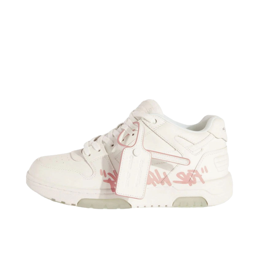 Tenisice i cipele Off-White Out Of Office ''For Walking'' White Pink (Women's) Bijela | OWIA259C99-LEA007-0130