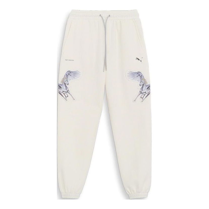 Trenirka Puma Sorayama Graphic Print Sweatpants Bež | 622611-65