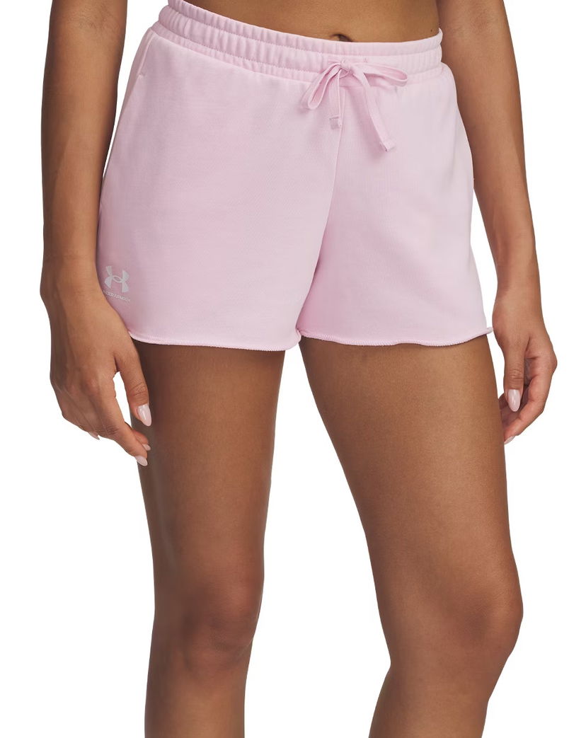 Kratke hlače Under Armour Rival Terry Shorts Ružičasta | 1389657-647