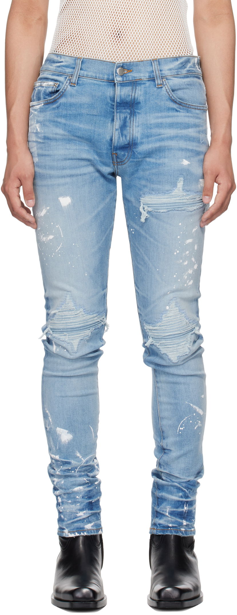 Jeans AMIRI AMIRI Painter MX1 Jeans Plava | AMDNSY1160