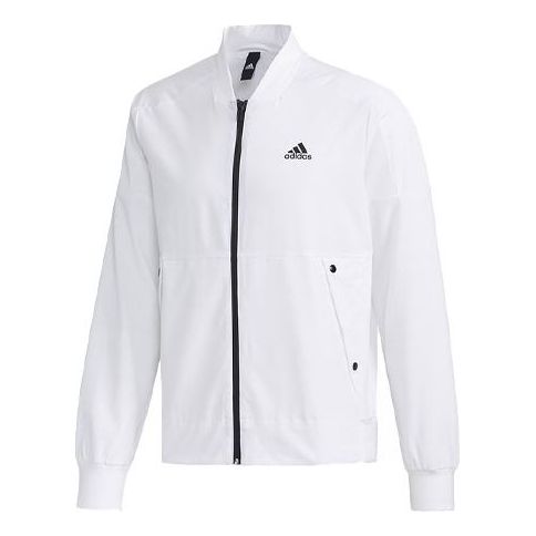 Bomber jakna adidas Originals O2 3S Bomb Casual Sports Jacket Bijela | EH3774