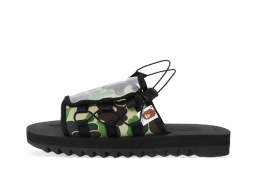 Tenisice i cipele SUICOKE BAPE x Dao Crna | 001FWF231910X-GRN