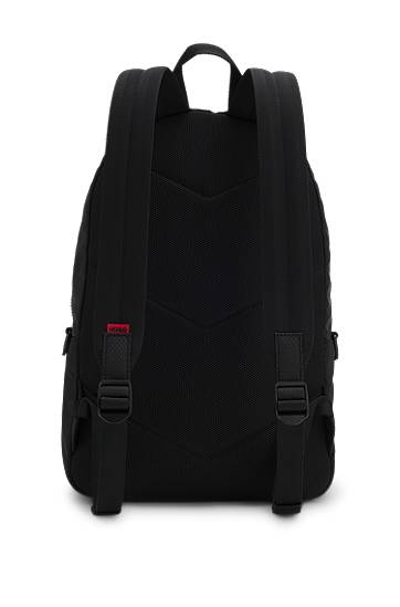 Ruksak BOSS HUGO Ripstop Backpack with Logo Patch Crna | 50551793, 1