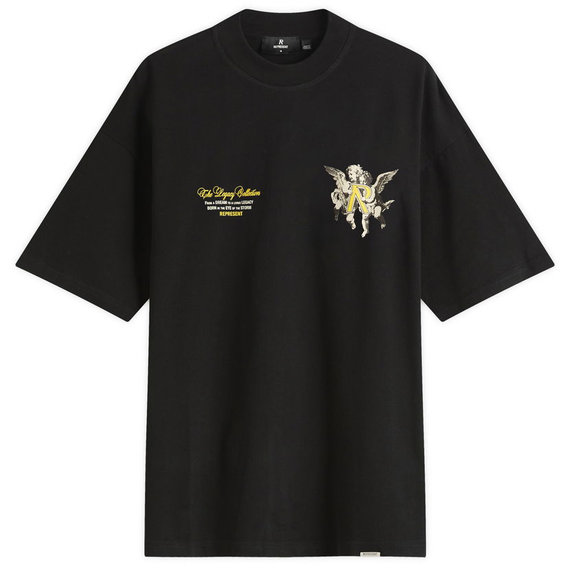 Majica kratkih rukava Represent Clo Legacy Cherubs T-Shirt Crna | MLM100369-01