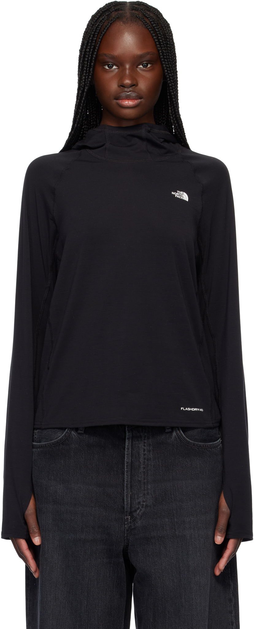 Dukserice The North Face Adventure Sun Hoodie Crna | NF0A8BDY