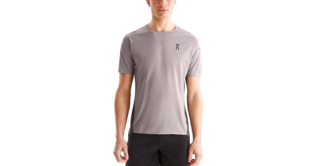 Majica kratkih rukava On Running Performance Siva | 102-01301, 1